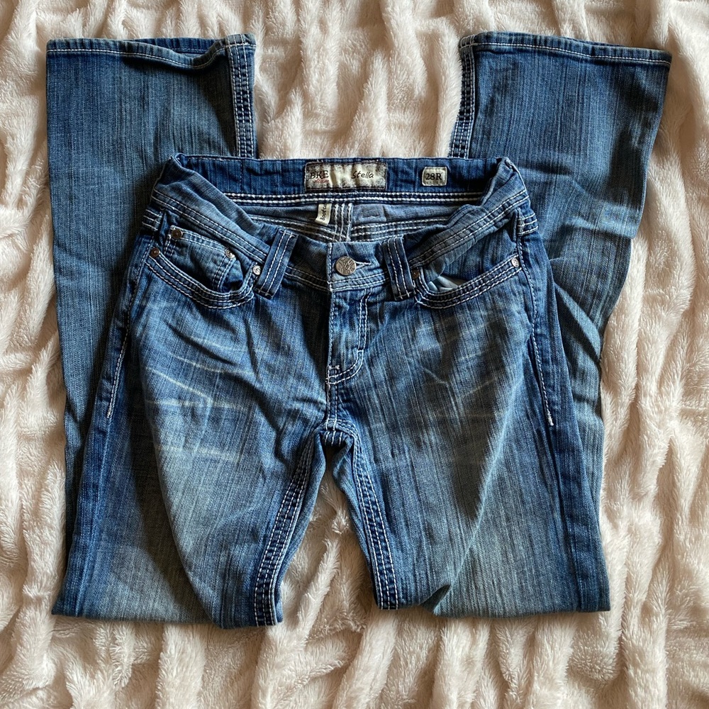 BKE Stella boot cut jeans